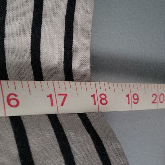 J Crew womens Linen Blend striped skirt  Sz 0 - Lightweight, Spring, Cot… - Picture 3 of 7